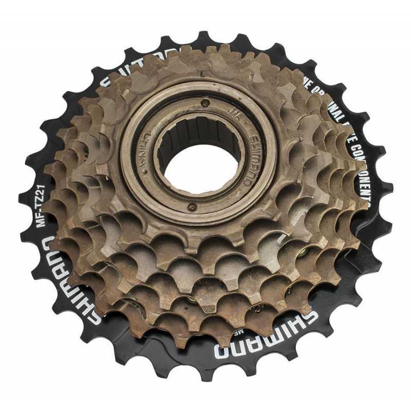 Piñón a Rosca Compatible Shimano Tipo TZ 7V 14 28T Cassette Tornillo