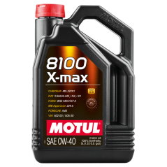 MOTUL Aceite lubricante para motor 8100 X-MAX 0W40 5L de 104533