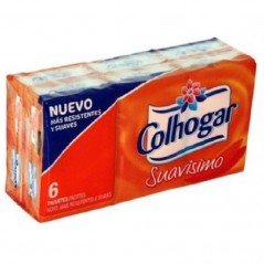 COLHOGAR Kit 6 packets of tissues COLHOGAR 07115