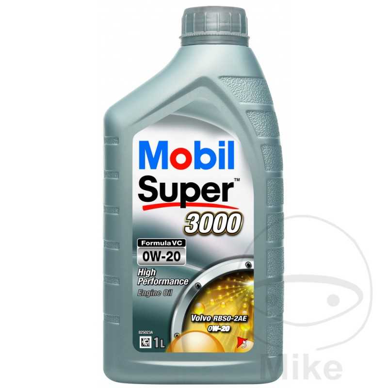 MOBIL synthetic car motor oil 0W20SUP3000 VC 1L 558.47.29