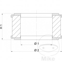 BMC air filter element ALTN: 7230140 723.22.85