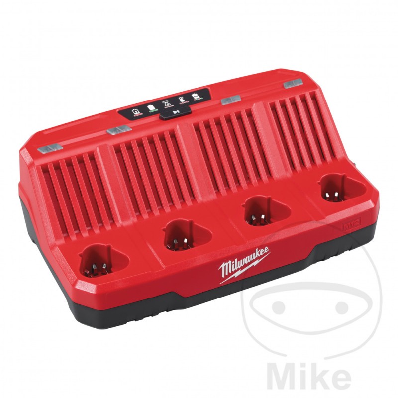 MILWAUKEE Cargador multipunto para 4 baterías 12V M12 685.05.22