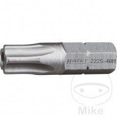 HAZET 5 star tip with hole 30H 1/4 25 MM 1/46.3 632.10.55