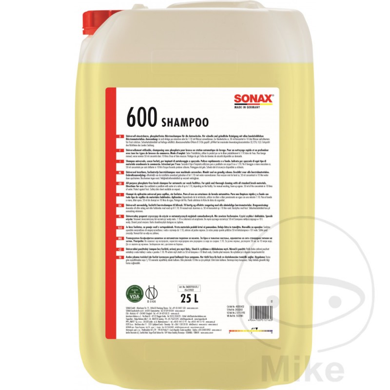 SONAX Shine detergent for car wash 25L 5566393