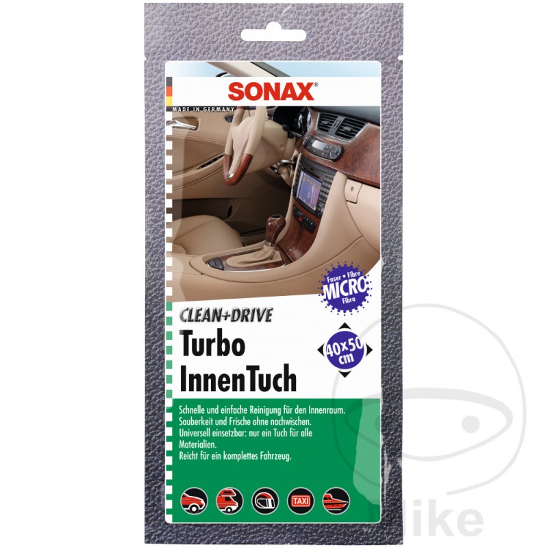 SONAX Paño de limpieza interior para coche 40X50CM 556.68.31