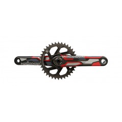 TRUVATIV Crankset and carbon chainring without cups DESCENDANT TLD ALL DH EAGLE X-SYNC2 DUB83 DIRECT MOUNT 165 MM 12V 105609VAR