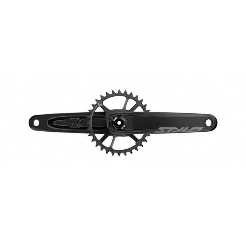 TRUVATIV Crankset and aluminum chainrings without cups STYLO 6K EAGLE DUB BOOST 175 MM X-SYNC DIRECT MOUNT 12 V 107054