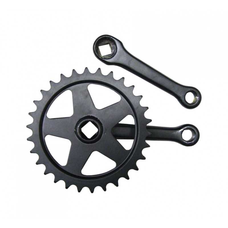 MIJNENPIEPER Crankset and square steel chainrings 100 MM 701170