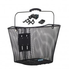 MIJNENPIEPER Narrow mesh basket + support AROUND BASIC 32X23X26 CM 701202