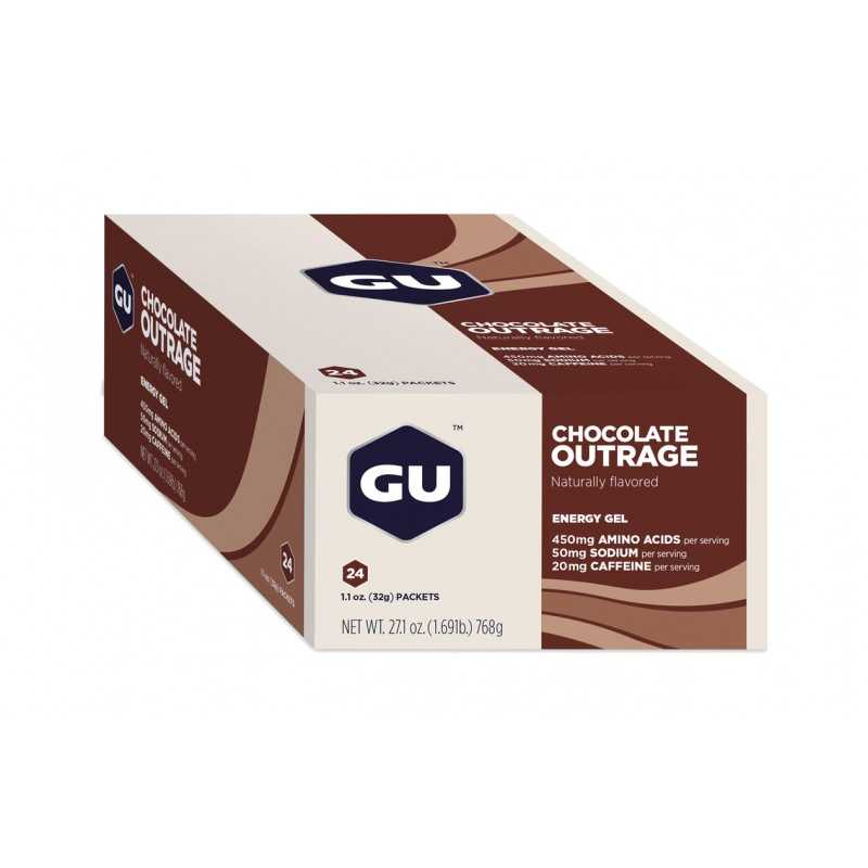 GU Gel energetico chocolate OUTRAGE 24U 769493200013