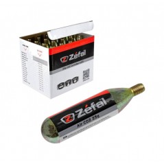 ZEFAL Caja 20 cartuchos de aire con rosca CO2 25G 709752