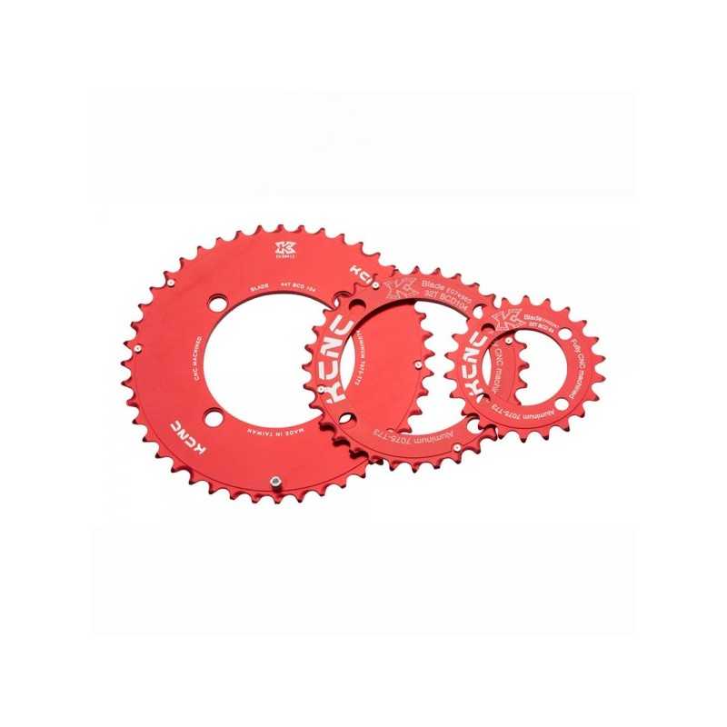 KCNC 5-arm bike chainring BCD94 MTB SMALL BLADE KCPLC94NGB42DVA