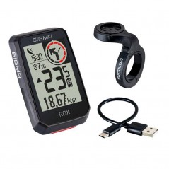 SIGMA Ciclocomputador 14 funciones GPS ROX 2.0 TOP MOUNT 713040