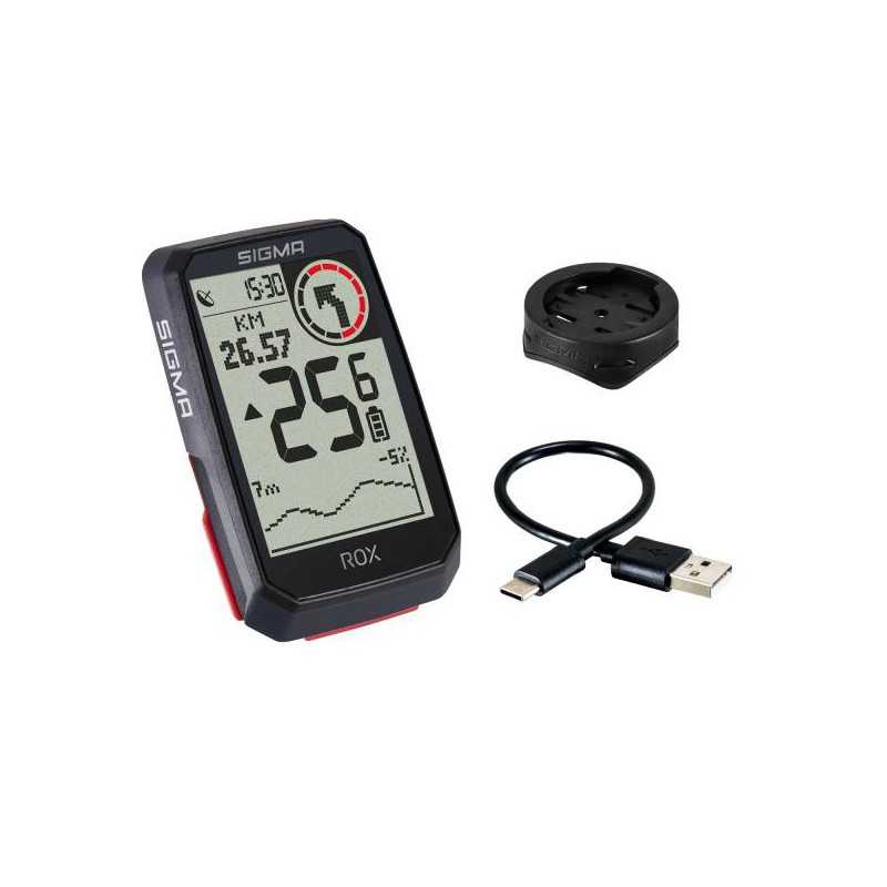 SIGMA Ciclocomputador 30 funciones GPS ROX 4.0 713042