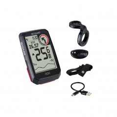 SIGMA Kit ciclocomputador 30 funciones GPS ROX 4.0 HR 713044