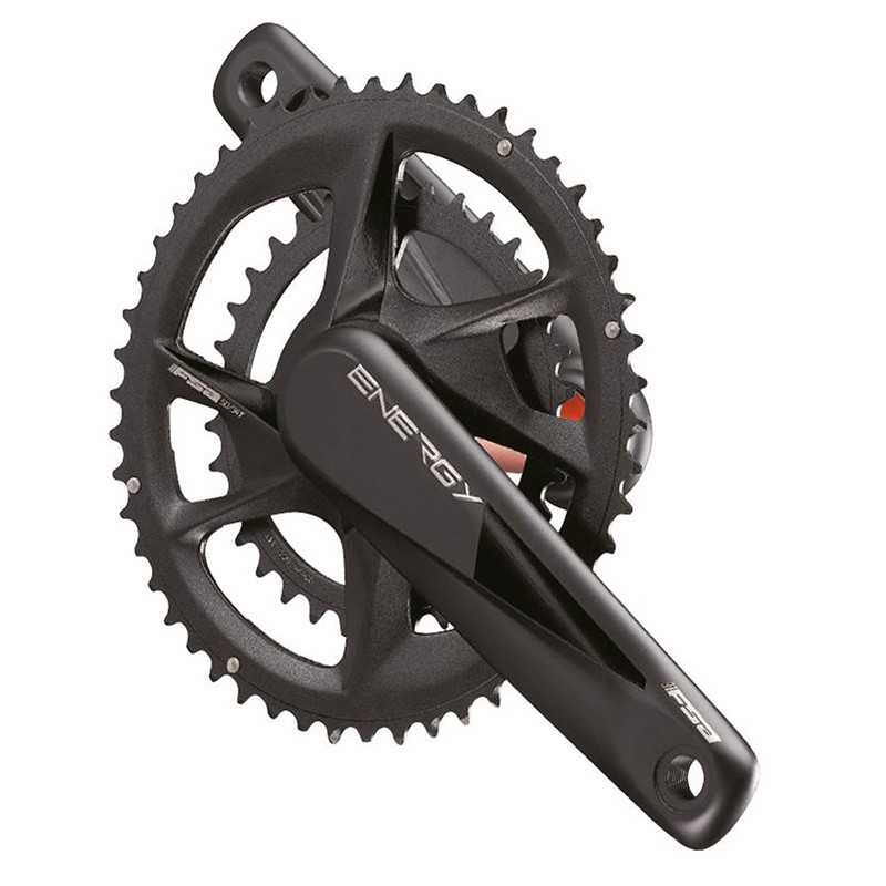 FSA Aluminum crankset and chainrings ENERGY MODULAR BB386EVO DIRECT MOUNT 170 MM 46x30D 10/11V 720758