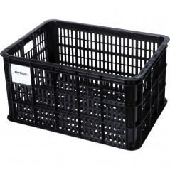 BASIL Plastic bicycle basket CRATE 722069VAR