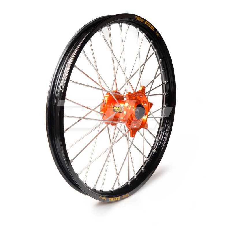 Full wheel black hoop  21-1,85 buje naranja 1 35420/3/10