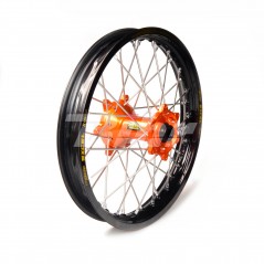 HAAN WHEELS Rueda completa aro negro 18-2,50 BUJE NARANJA 1 36313/3/10 61605