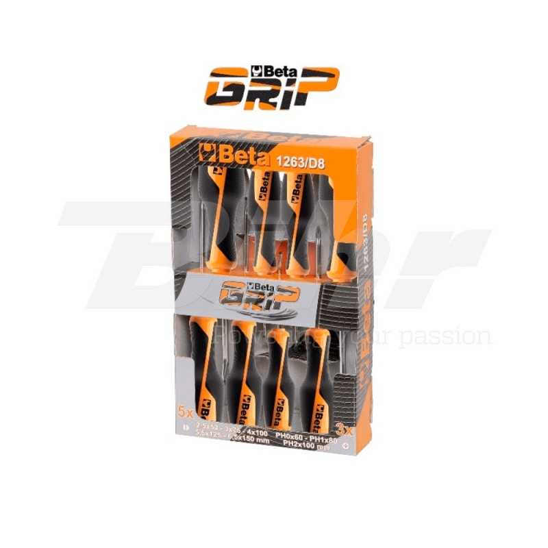 Set, 10 screwdrivers, lp-ph beta (1263/d10)