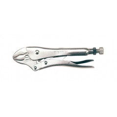 Locking pliers, grip straight mouth and round fastening 250mm - 10