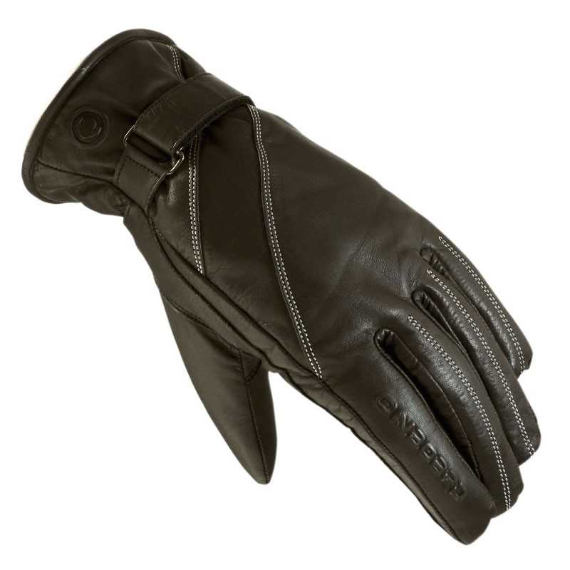 Waterproof leather gloves woman  LADY STYLISH