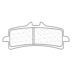 CL BRAKES Pastillas freno delanteras sinterizadas 1185A3+