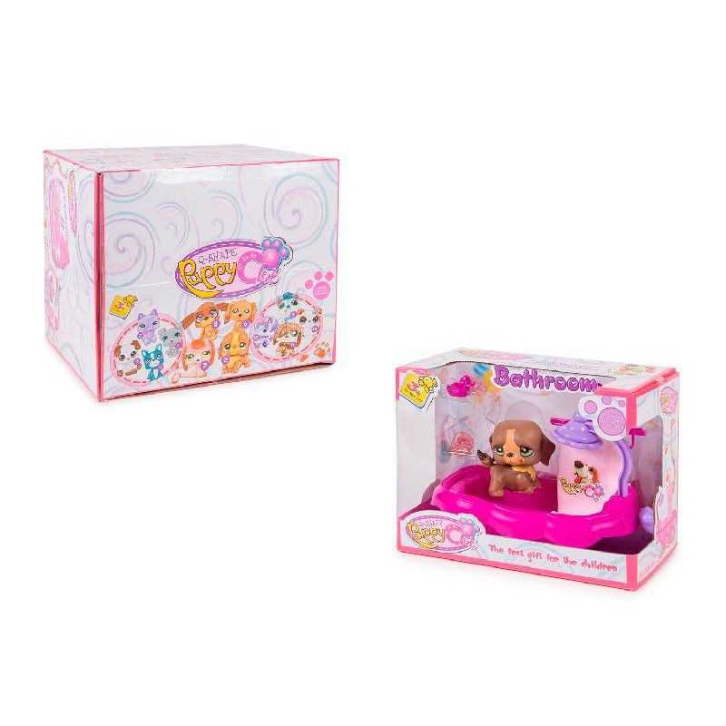 FASEBA puppy toy with bathtub PUPPY 14X18X10 CM 16186