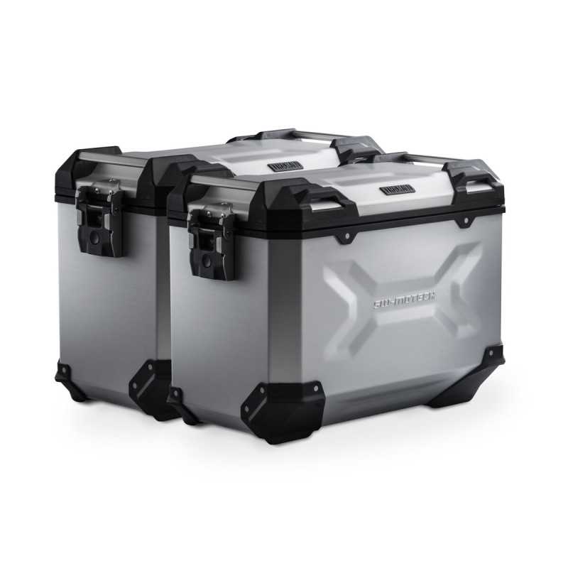 SW-MOTECH Aluminum side cases + supports + cylinder TRAX ADV 45/45L - PRO TRAX ADV 45/45L - PRO KFT230177010VAR