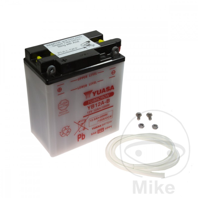 YUASA motorcycle battery YB12A-B ALTN: 7073299 0098 0095 707.05.50