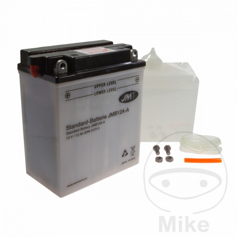 JMT motorcycle battery YB12A-A ALTN: 7070303 4099 9065 707.30.34