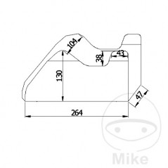 6ON Motorcycle cover 1000CC 711.55.00