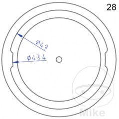 ATE Brake bleeding connection cap NR.28 03.9302-0926.2 657.18.89