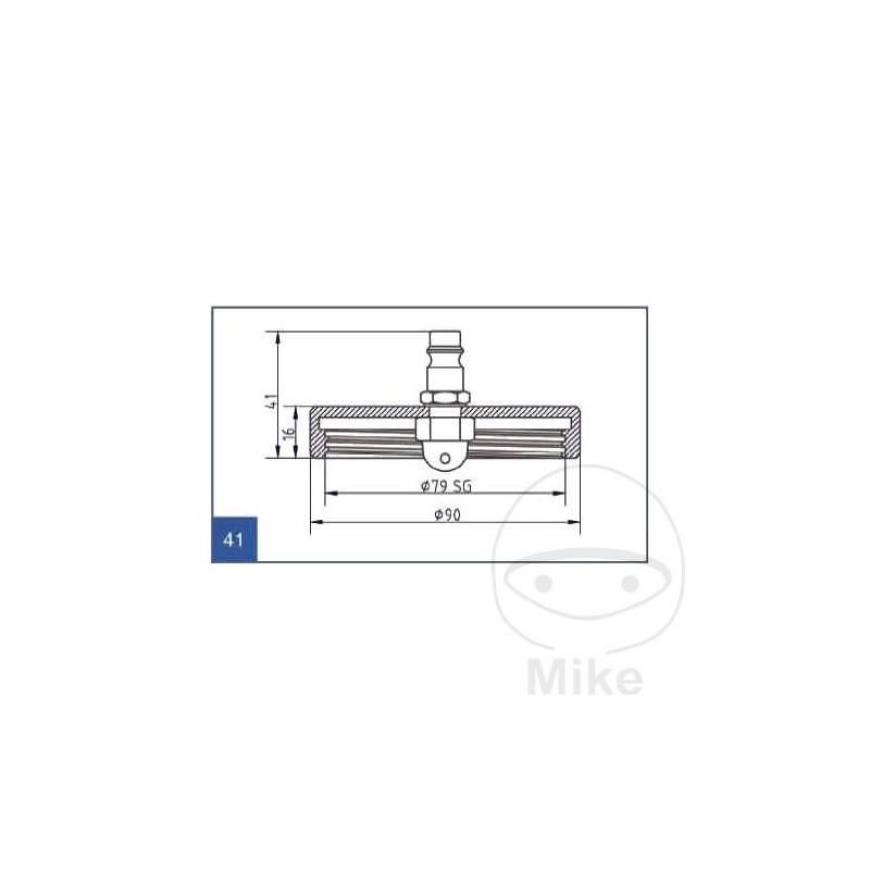 ATE Brake bleeding connection cap NR.41 03.9302-0786.2 657.23.33