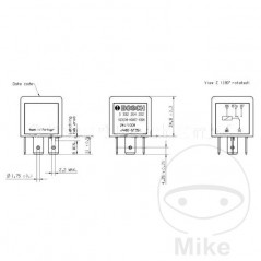 BOSCH small relay 118.19.32