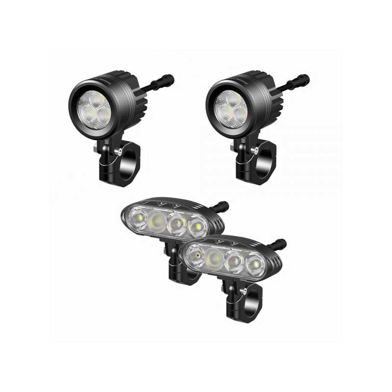 GOOEYLIGHT Auxiliary lights kit for motorcycle GOOEYLIGHT LUNA  KNIGHT II GOOEYLIGHT LUNA  KNIGHT II GOLULUKNIC