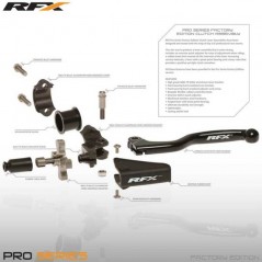 RFX Long clutch lever + 2-stroke universal support SPORT SPORT 1111028001