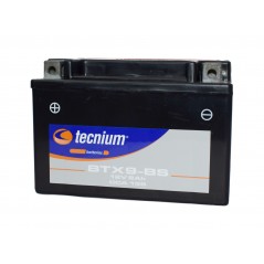 TECNIUM Batería de motocicleta sin mantenimiento - alta capacidad y durabilidad para tu moto YTX9-BS / BTX9-BS 329805